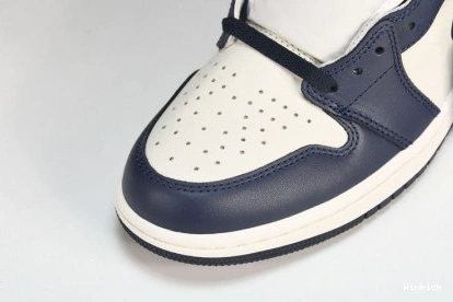 JORDAN 555088-140 RETRO OBSIDIAN HIGH AIR 1 UNC 0903